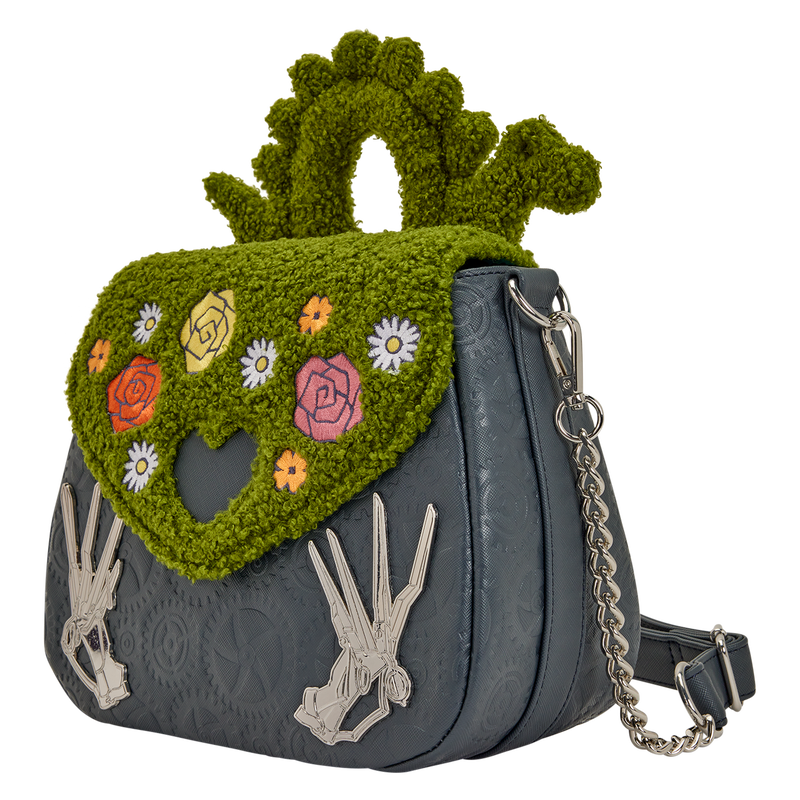 LOUNGEFLY : EDWARD SCISSORHANDS - Sherpa Corssbody Bag