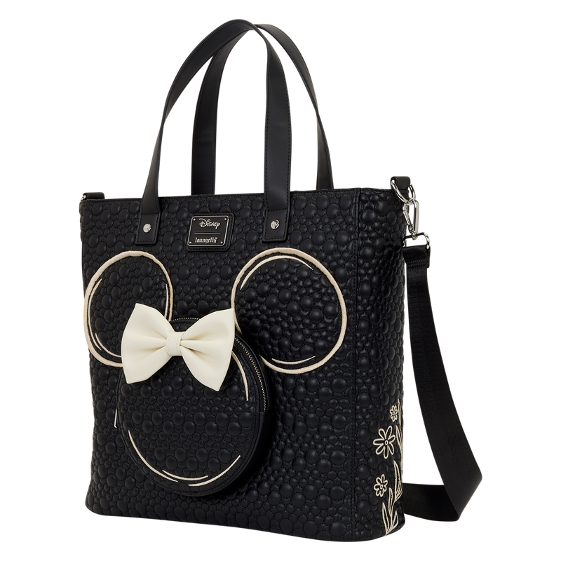 LOUNGEFLY : DISNEY - Minnie Mouse Artist Sketch Convertible Backpack & Tote Crossbody Bag