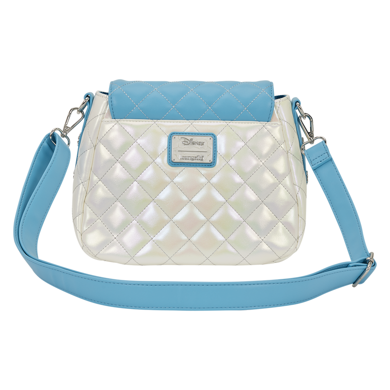 LOUNGEFLY : DISNEY - Frozen Elsa Pearlescent Crossbody Bag