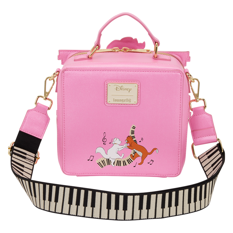 LOUNGEFLY : DISNEY - Aristocats Figural Piano Crossbody Bag