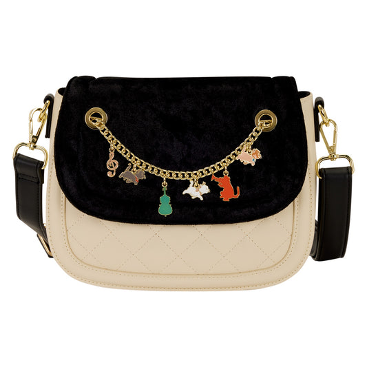 LOUNGEFLY : DISNEY - Aristocats Charm Crossbody Bag