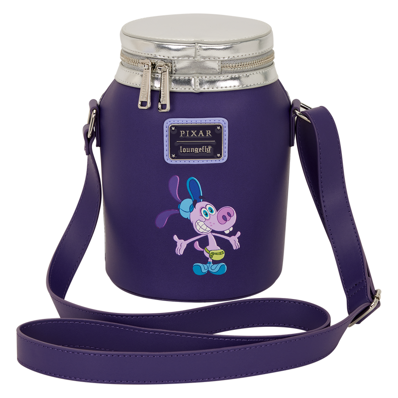 LOUNGEFLY : DISNEY PIXAR - Inside Out 2 Figural Jar Crossbody Bag