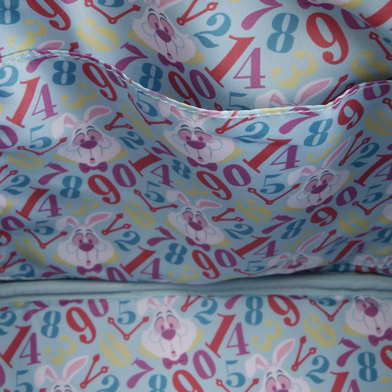 LOUNGEFLY : DISNEY - Alice In Wonderland White Rabbit Handbag