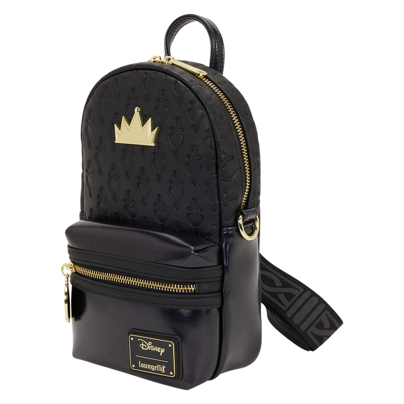 LOUNGEFLY : DISNEY - Snow White Evil Queen Sling Crossbody Bag