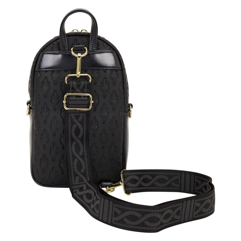 LOUNGEFLY : DISNEY - Snow White Evil Queen Sling Crossbody Bag