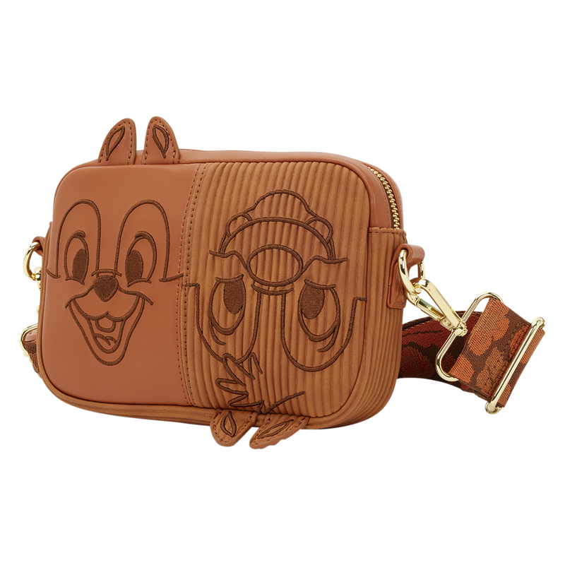 LOUNGEFLY : DISNEY - Chip 'N' Dale Sling Crossbody Bag With Coin Bag