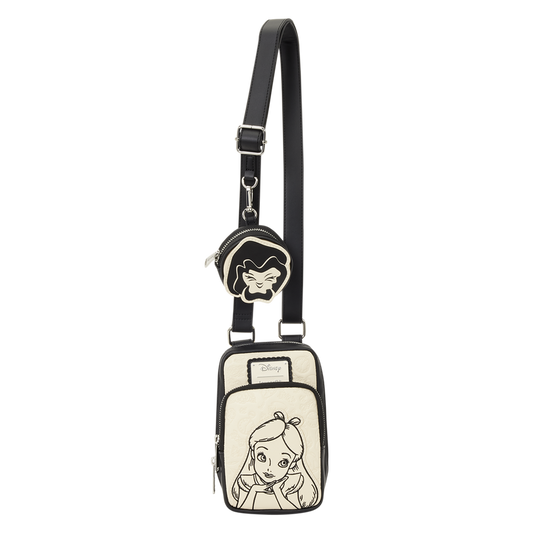 LOUNGEFLY : DISNEY - Alice In Wonderland Sling Crossbody Bag