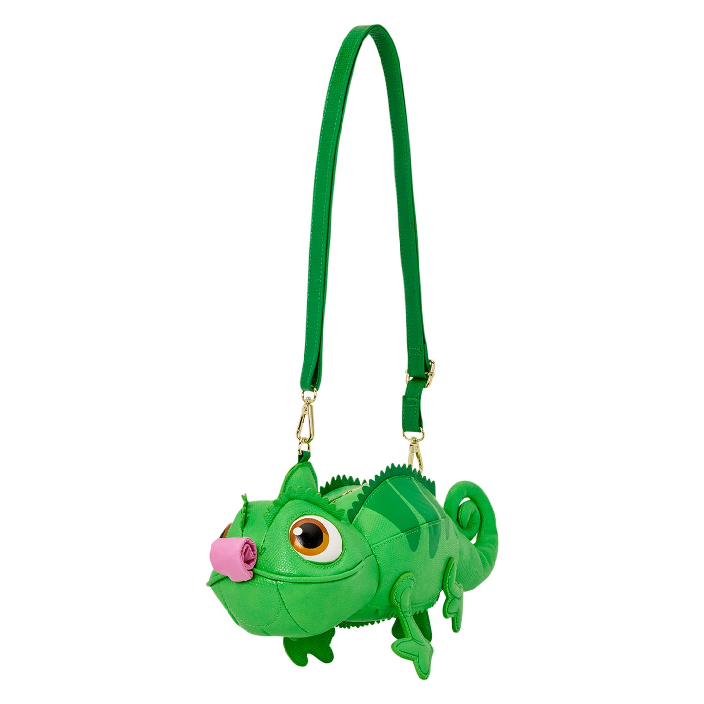 LOUNGEFLY : DISNEY - Tangled Pascal Figural Crossbody Bag