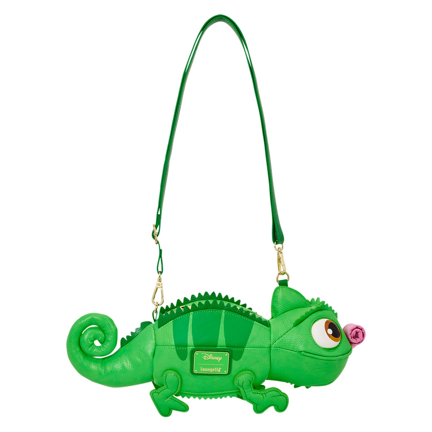 LOUNGEFLY : DISNEY - Tangled Pascal Figural Crossbody Bag