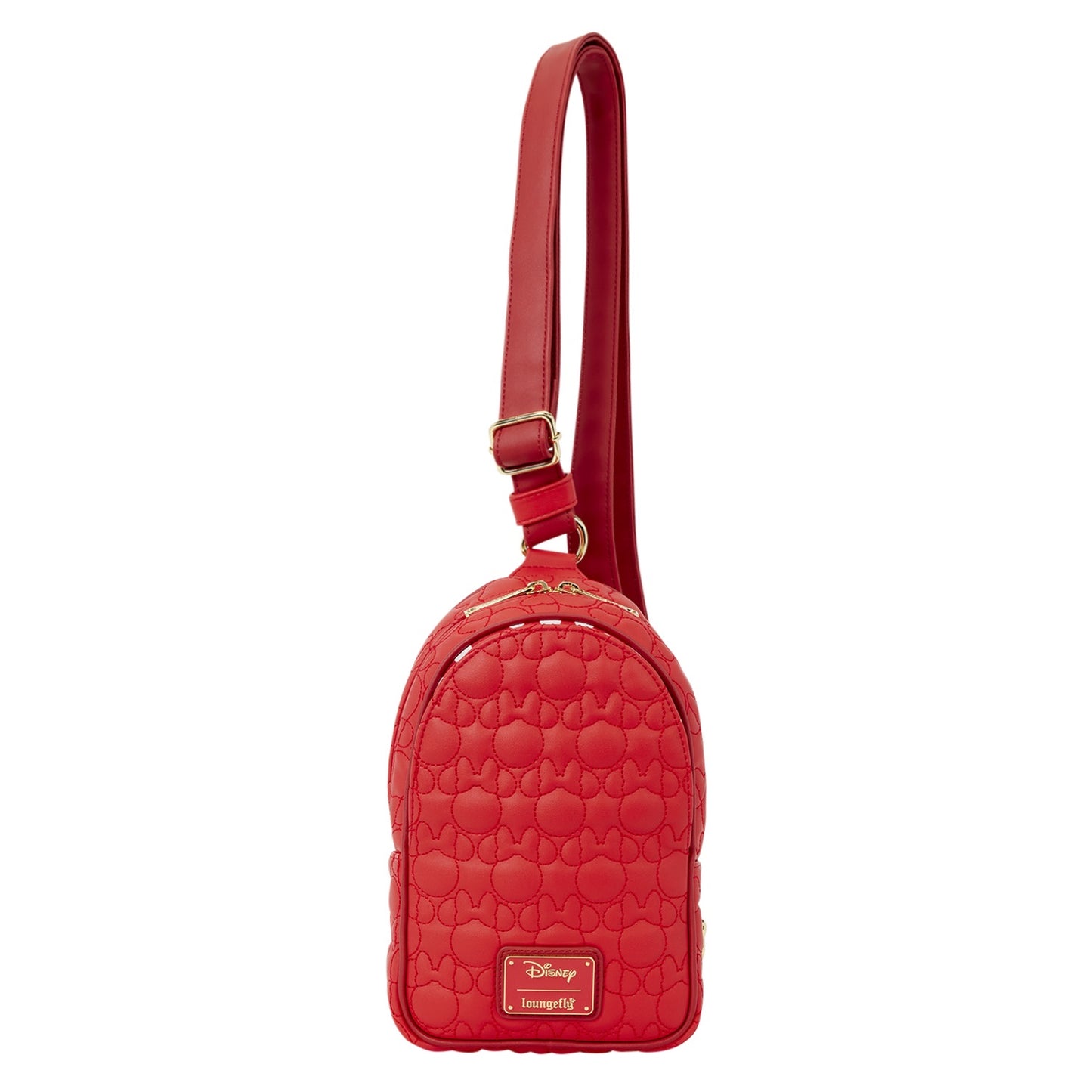 LOUNGEFLY : DISNEY - Minnie Mouse Convertible Sling Bag