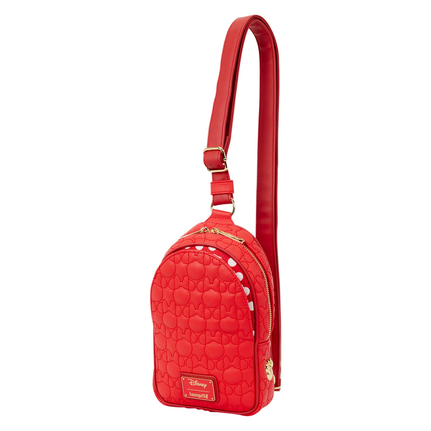 LOUNGEFLY : DISNEY - Minnie Mouse Convertible Sling Bag