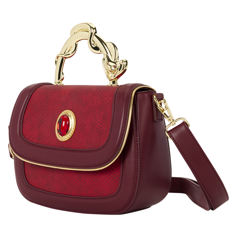 LOUNGEFLY : DISNEY - Aladdin Princess Jasmine Cobra Crossbody Bag