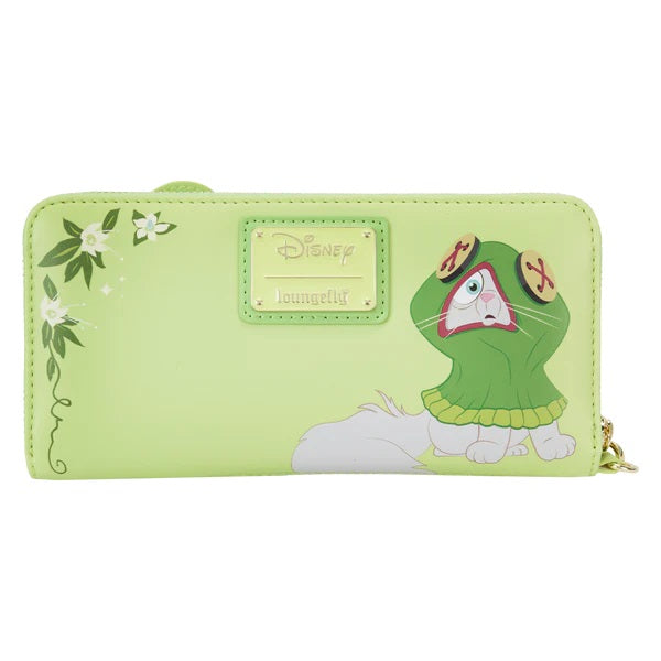 LOUNGEFLY : DISNEY - Princess & The Frog Tiana Lenticular Zip Purse