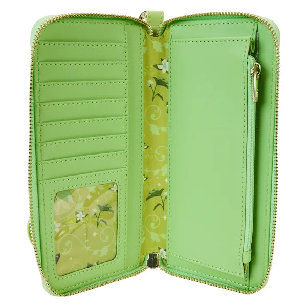 LOUNGEFLY : DISNEY - Princess & The Frog Tiana Lenticular Zip Purse