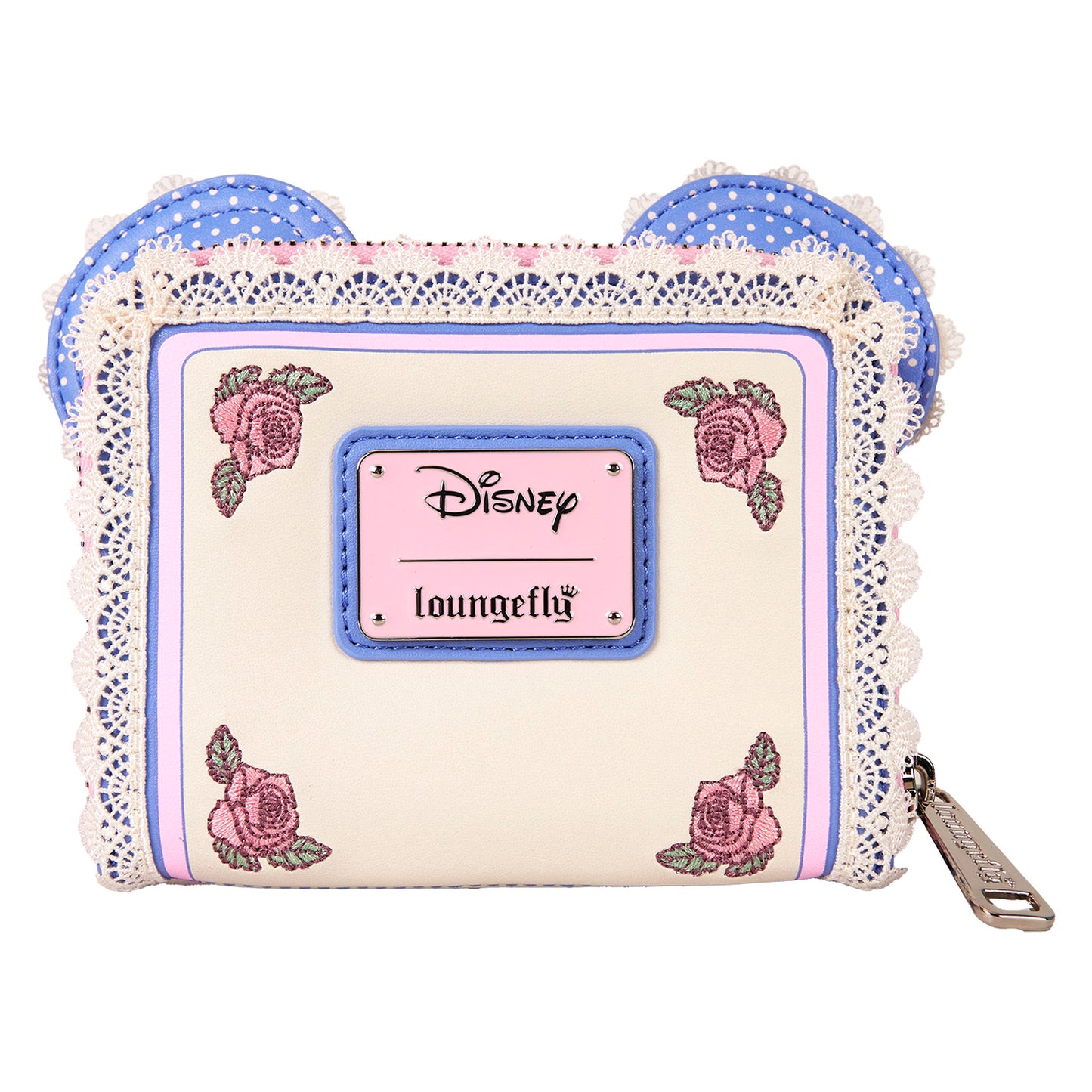 LOUNGEFLY : MINNIE MOUSE - Floral & Lace Ears Purse