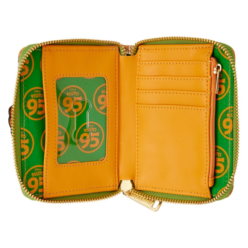 LOUNGEFLY : DISNEY - Pluto 95th Anniversary Plaid Zip Purse