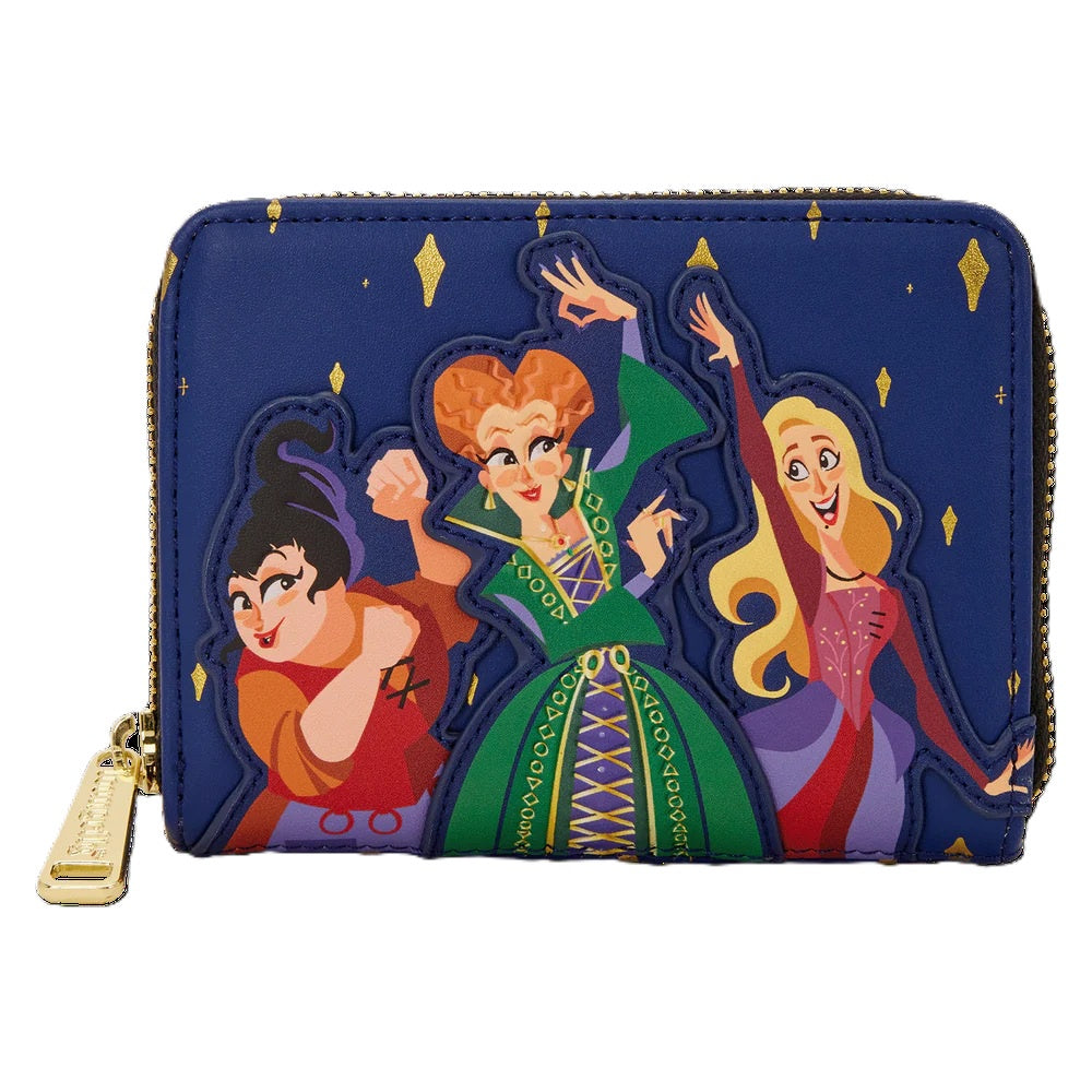 LOUNGEFLY : DISNEY - Hocus Pocus Sanderson Sisters Zip Purse – Cool-Merch
