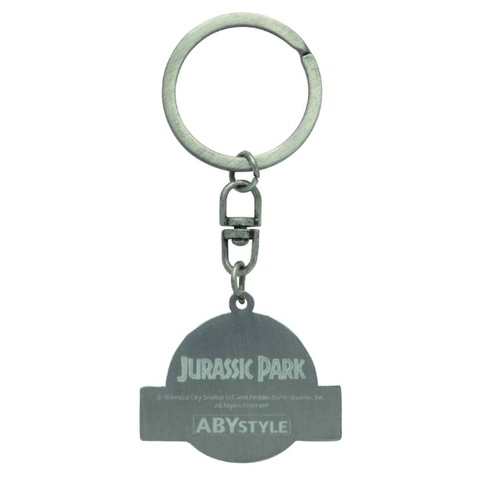 JURASSIC PARK - Metal Logo Keyring