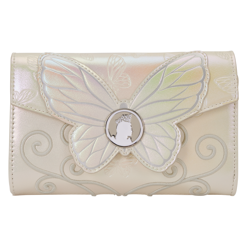 LOUNGEFLY : WICKED - For Good Glinda Two Flap Purse
