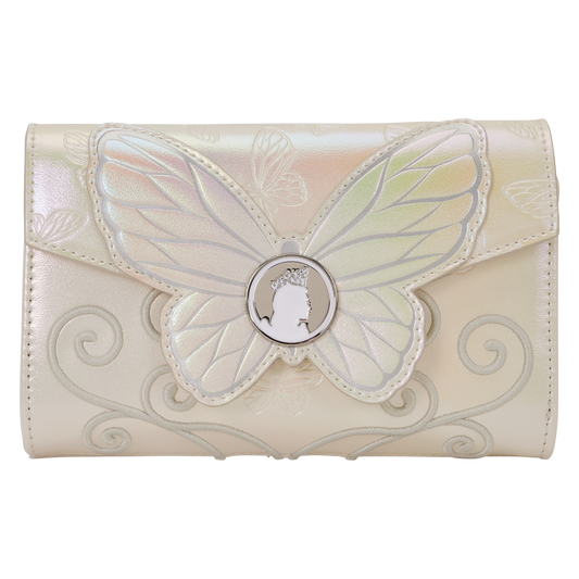 LOUNGEFLY : WICKED - For Good Glinda Two Flap Purse