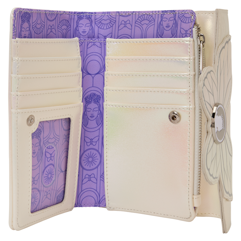 LOUNGEFLY : WICKED - For Good Glinda Two Flap Purse