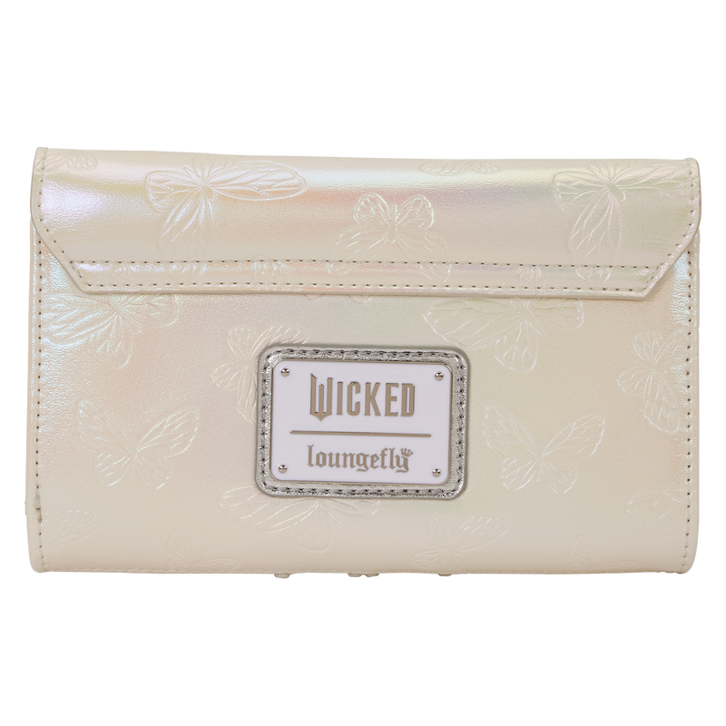 LOUNGEFLY : WICKED - For Good Glinda Two Flap Purse