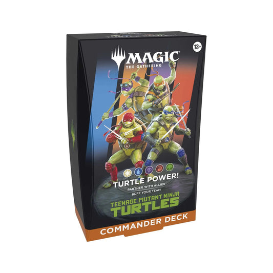 MAGIC THE GATHERING - Teenage Mutant Ninja Turtles Commander Deck