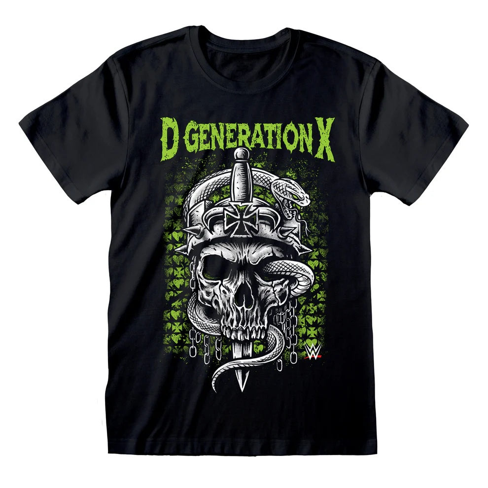 WWE - D-Generation X Skull T-Shirt