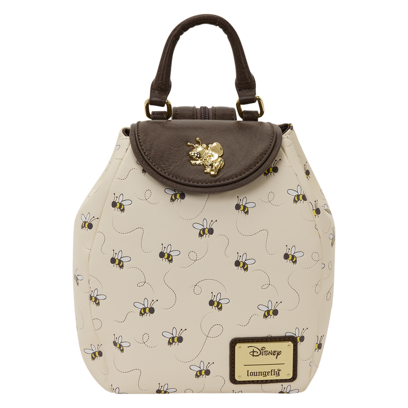 LOUNGEFLY : DISNEY - Winnie The Pooh All-Over Print Micro Mini Backpack