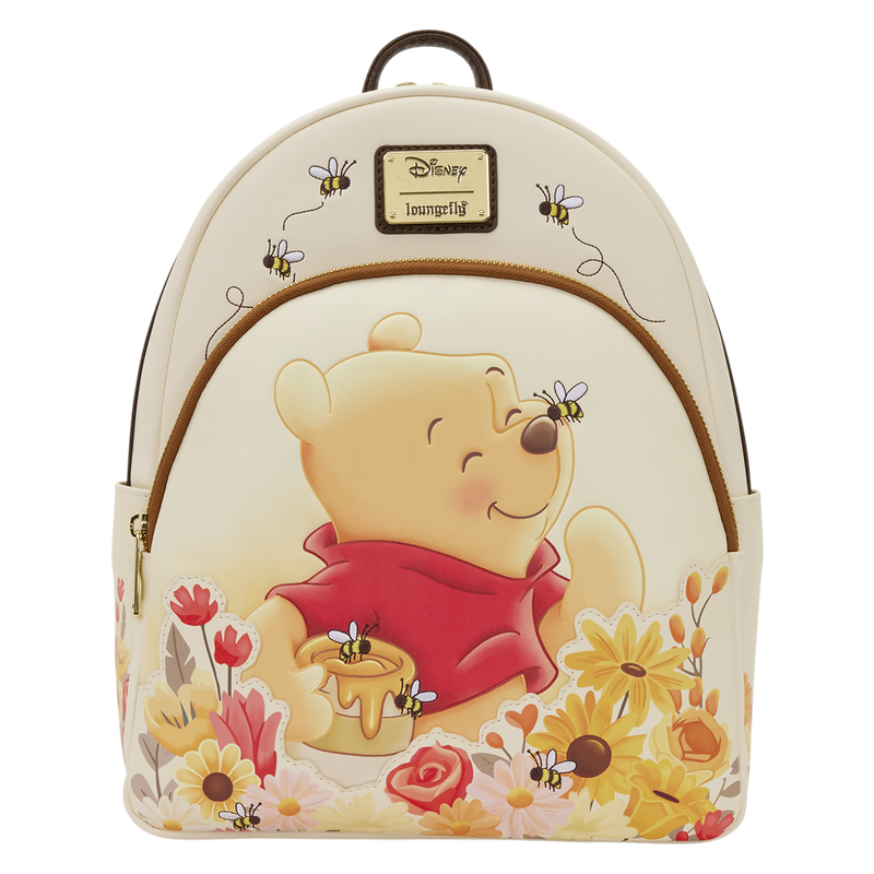 LOUNGEFLY : DISNEY - Winnie The Pooh Bees & Flowers Mini Backpack