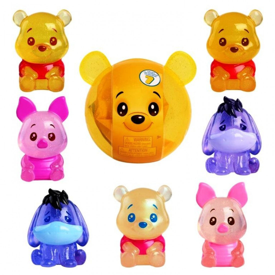 DISNEY : WINNIE THE POOH - Bear-y Squishy Blind Box Figure (1)