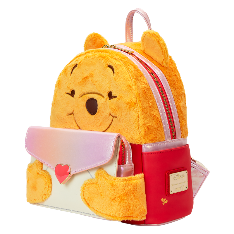LOUNGEFLY : DISNEY - Winnie The Pooh & Piglet Love Letter Cosplay Mini Backpack
