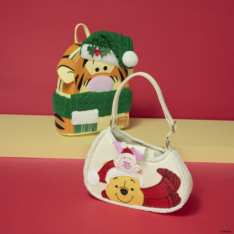 LOUNGEFLY : DISNEY - Winnie The Pooh Tigger Holiday Mini Backpack