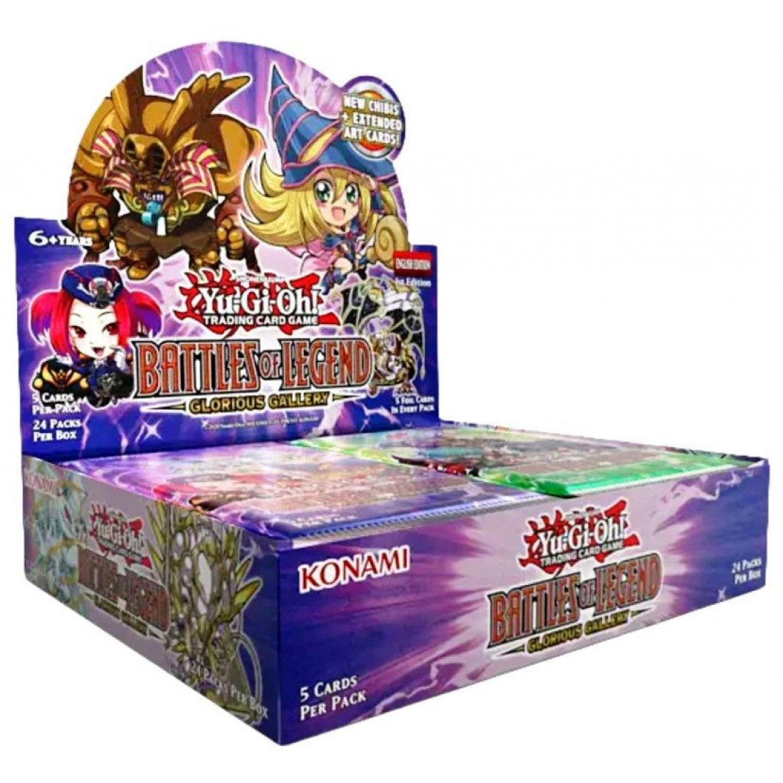 YU-GI-OH! - Battle Of Legends Glorious Gallery Booster Pack (5 Cards)