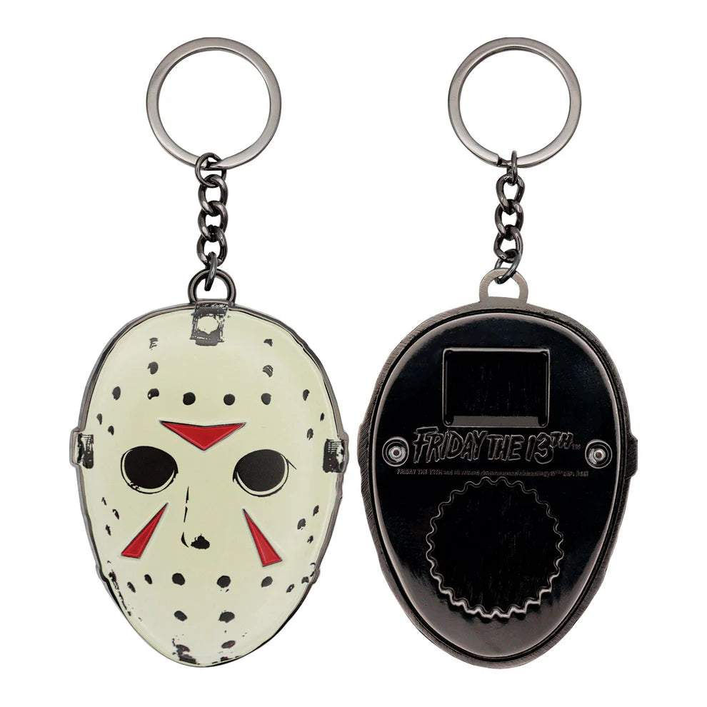 FRIDAY THE 13TH - Hockey Mask Bottle Opener Keyring