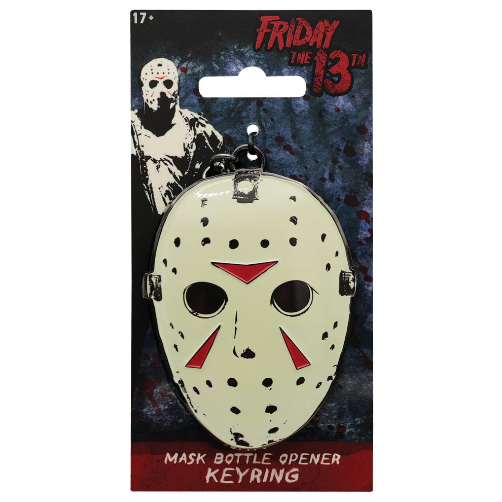 FRIDAY THE 13TH - Hockey Mask Bottle Opener Keyring