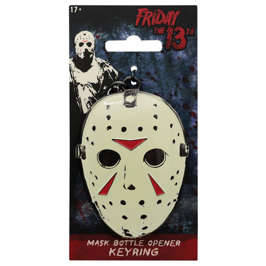 FRIDAY THE 13TH - Hockey Mask Bottle Opener Keyring
