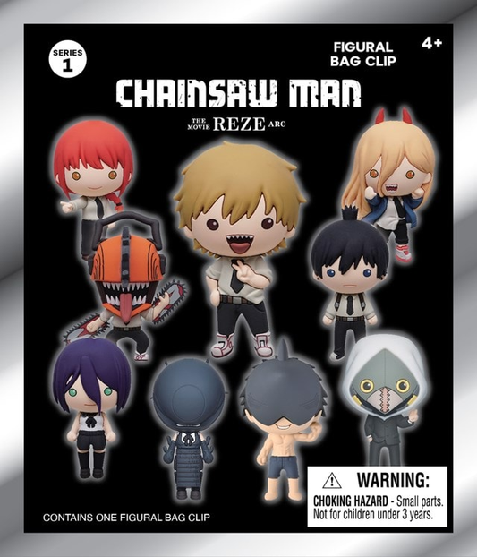 CHAINSAW MAN - Reze Arc Movie Series 1 Mystery Blind Bag Keyring / Bag Clip