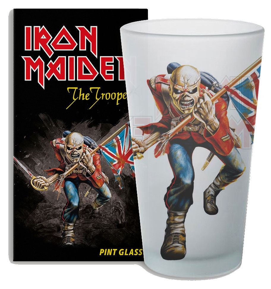IRON MAIDEN - The Trooper Pint Glass