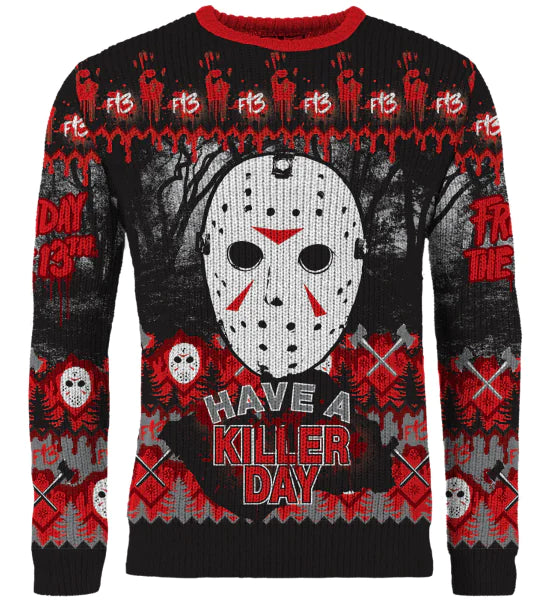 FRIDAY THE 13TH - Have A Killer Day Christmas Jumper