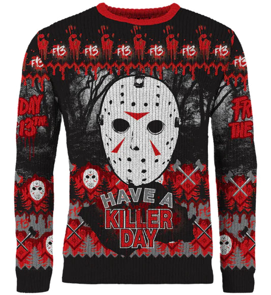 FRIDAY THE 13TH - Have A Killer Day Christmas Jumper