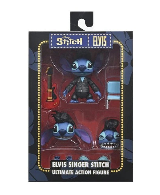 DISNEY : LILO & STITCH - Elvis Singer Stitch Neca Ultimate Figure