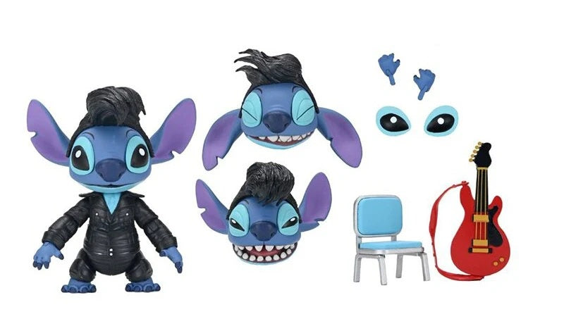 DISNEY : LILO & STITCH - Elvis Singer Stitch Neca Ultimate Figure