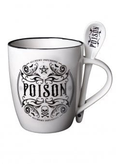 ALCHEMY - Poison Fine Bone China Mug & Spoon Set