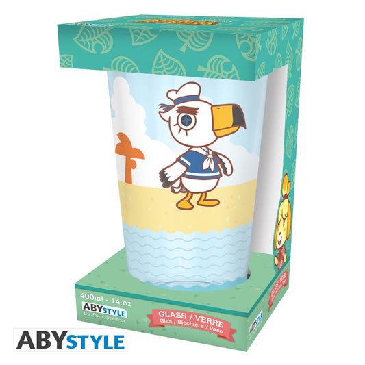 ANIMAL CROSSING - Beach Characters Glass