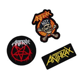 ANTHRAX - 3-Pack Of Patches