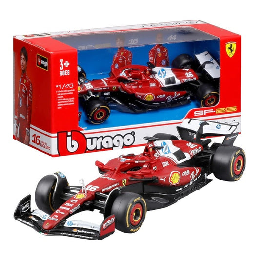 FORMULA ONE - 1/43 Ferrari SF25 F1 2025 #44 Lewis Hamilton Diecast Model (1:43 Scale)