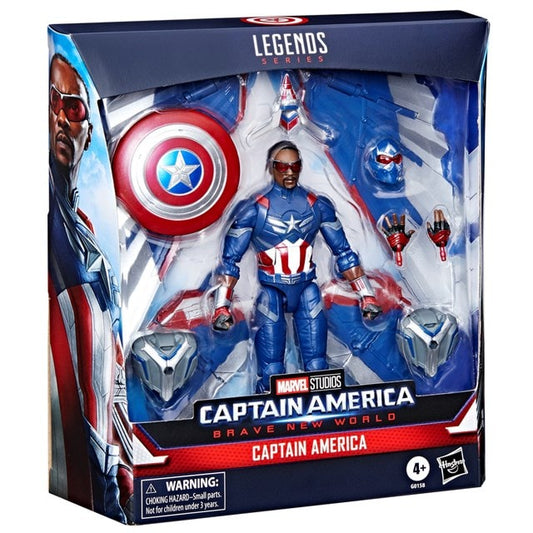 MARVEL : CAPTAIN AMERICA BRAVE NEW WORLD - Captain America Marvel Legends Deluxe Action Figure