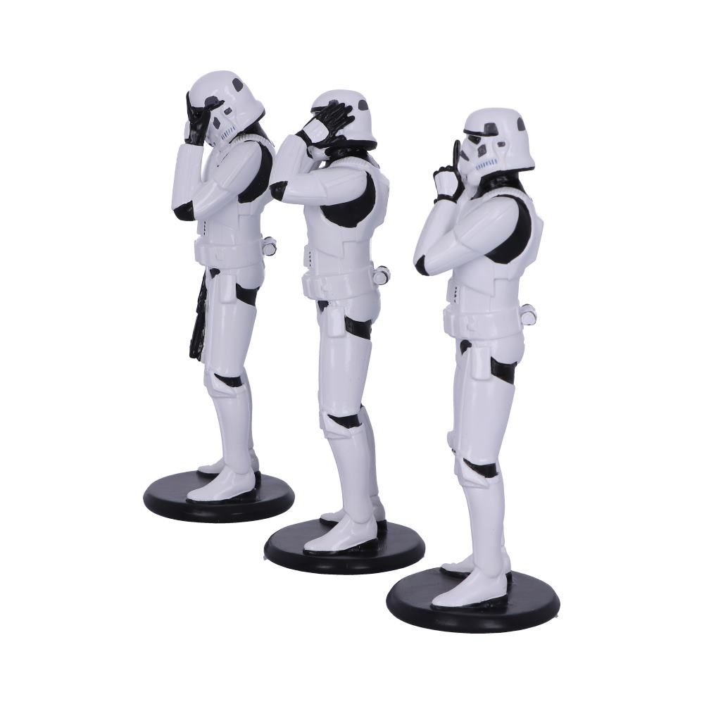 STAR WARS - 3 Wise Original Stormtrooper Figures