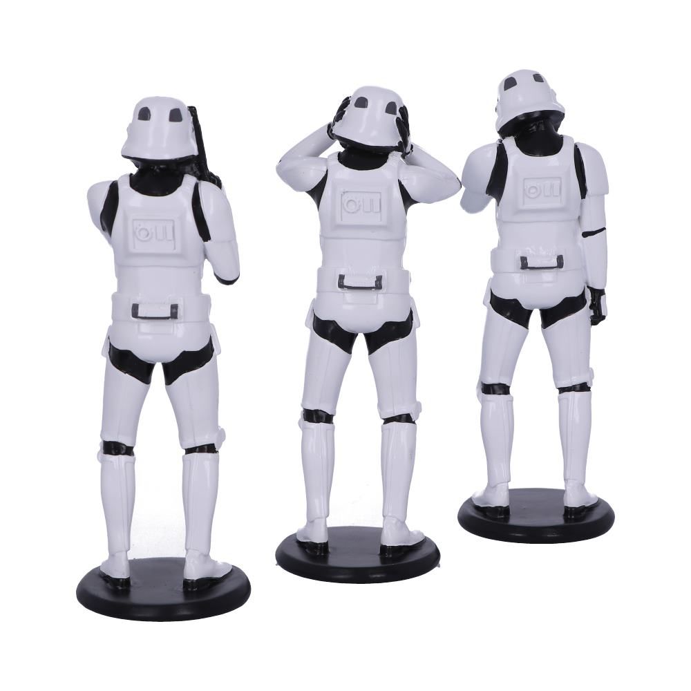 STAR WARS - 3 Wise Original Stormtrooper Figures